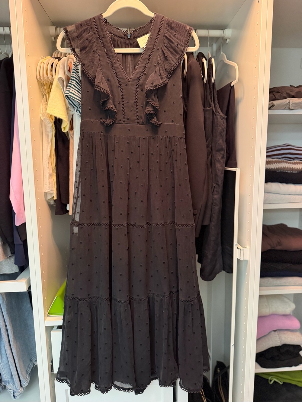 Kate Spade Madison Ave Collection Midi Dress
